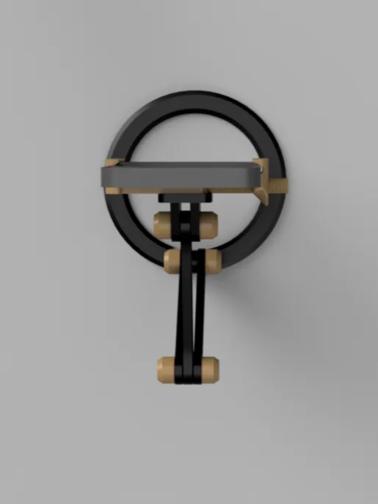 Adjustable Arm Phone Stand 4 — 3D printed by Moon Studio 3D